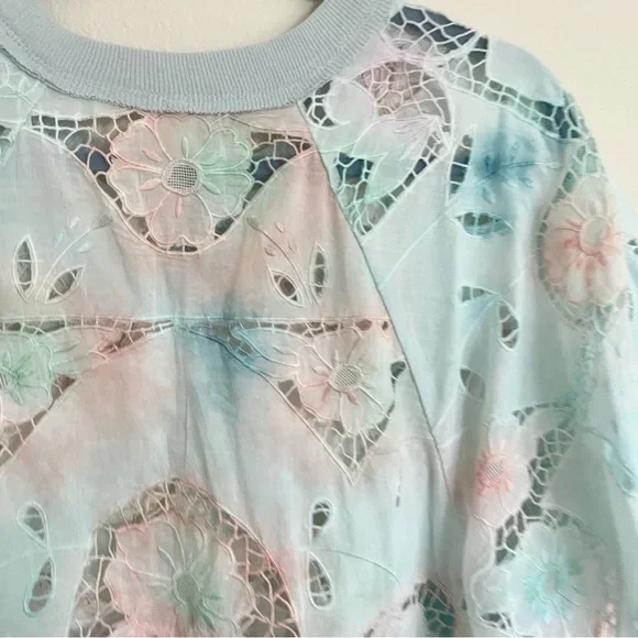 Free People Sunrise Lace Top - Picture 8 of 11